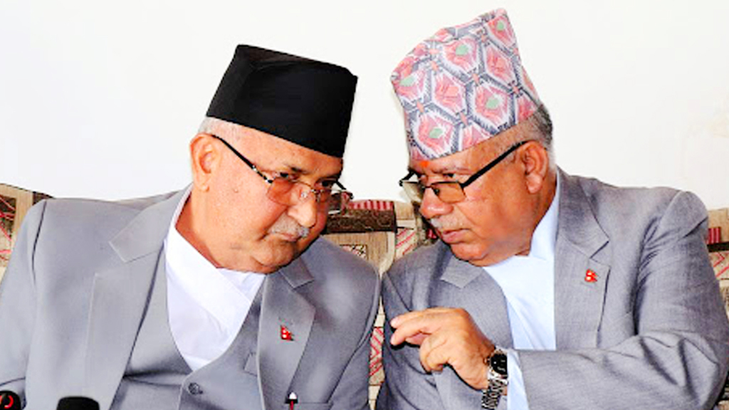 ओली र नेपालबीच बुढानिलकण्ठमा भेटवार्ता शुरु