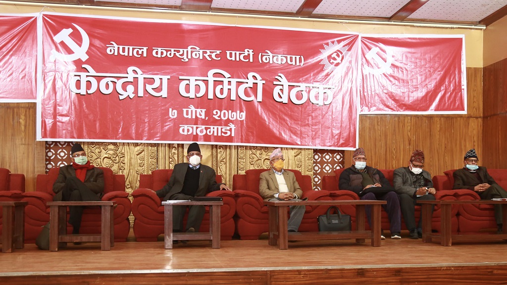 माधव नेपाललाई अध्यक्ष बनाउने प्रचण्ड–नेपाल समूहको निर्णय