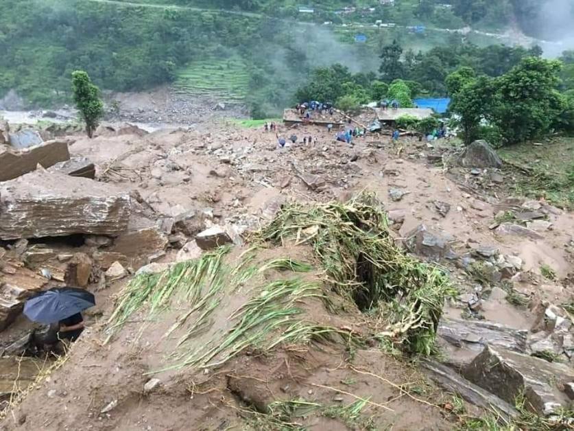 सिन्धुपाल्चोक पहिरो अपडेट: एक महिलाको शव फेला