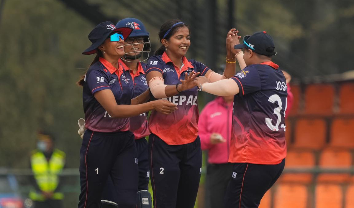महिला टी–२० विश्वकप ग्लोबल छनोटमा नेपालको पहिलो जीत