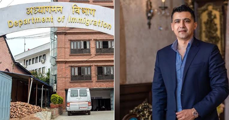 व्यवसायी दीपक भट्ट अध्यागमनको कालोसूचीमा