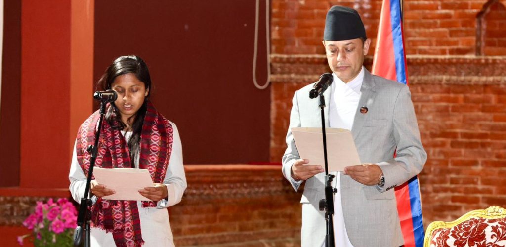 उपसभामुख रुबीले लिइन् शपथ