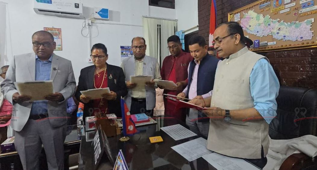मधेस प्रदेशमा मन्त्रिपरिषद् विस्तार, पाँच मन्त्रीले लिए शपथ