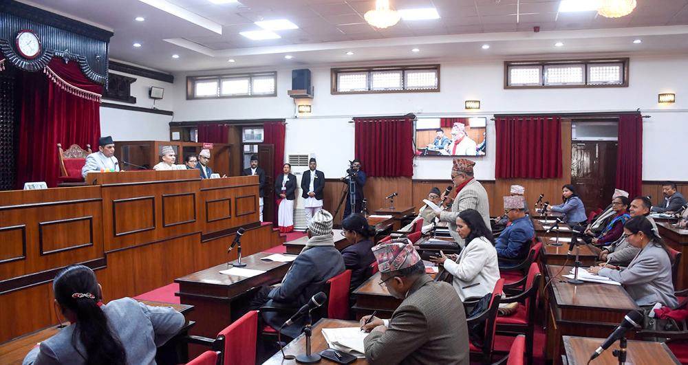 राष्ट्रिय सभाबाट पनि चार वटा अध्यादेश स्वीकृत
