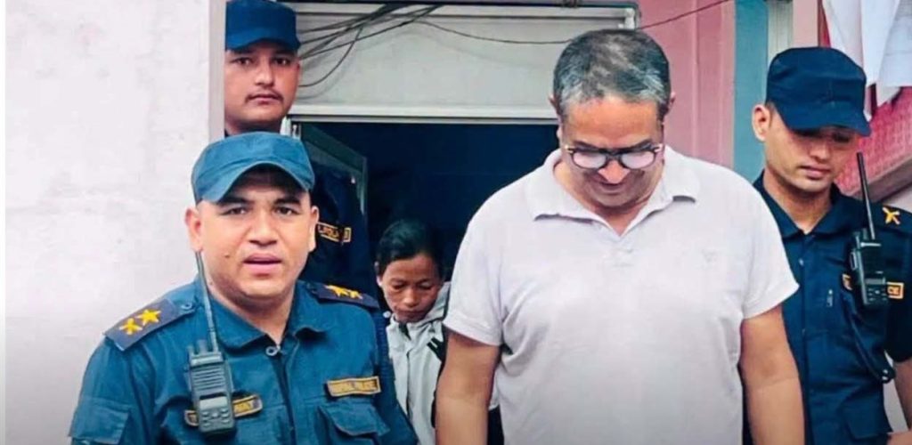 पत्रकार खेम भण्डारी कारागार चलान