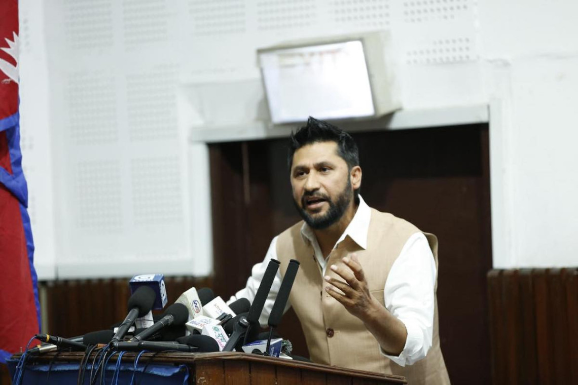 जीवनी होइन इतिहास लेख्न राजनीतिमा आएको हुँ : सभापति लामिछाने