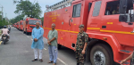 मधेशमा वारुणयन्त्रमार्फत पानी बाँड्दै