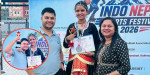 ८औँ इन्डो–नेपाल नृत्य प्रतियोगितामा उपविजेता बनिन् सुवेदी