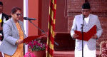 राष्ट्रियसभा उपाध्यक्ष लिला भण्डारीले लिइन् शपथ