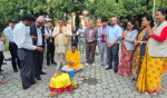 मुख्यमन्त्री भट्टद्वारा विधिपूर्वक पूजा गरी बडिमालिका पठाइयो पेटारो 
