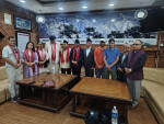  पुष्पकमल दाहाल ‘प्रचण्ड’ श्रीलंका प्रस्थान