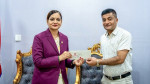 आयुर्वेद परिषद्को रजिस्ट्रारमा डा. अर्याल, मन्त्री मेहतासमक्ष लिए शपथ