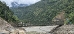 ताप्लेजुङको तमोर नदीमा बेलिब्रिज निर्माण सम्पन्न