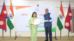 सगरमाथा संवादका लागि भारतले दियो १५ वटा गाडी