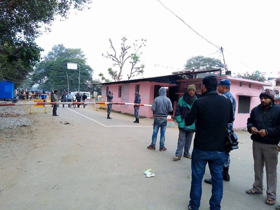 गड्डाचौकी नाका मंगलबारदेखि बन्द गरिने