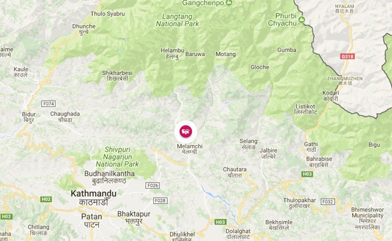 मेलम्ची नगरपालिकाको अलपत्र कामदार घर फिर्ता