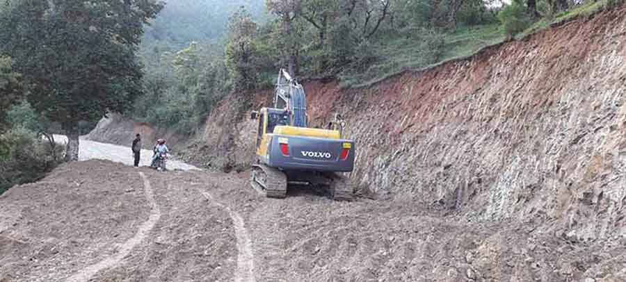 बन्दाबन्दीको समयमा ‘होलेसुङ–जनकराज मार्ग’ स्तरोन्नति गरिने