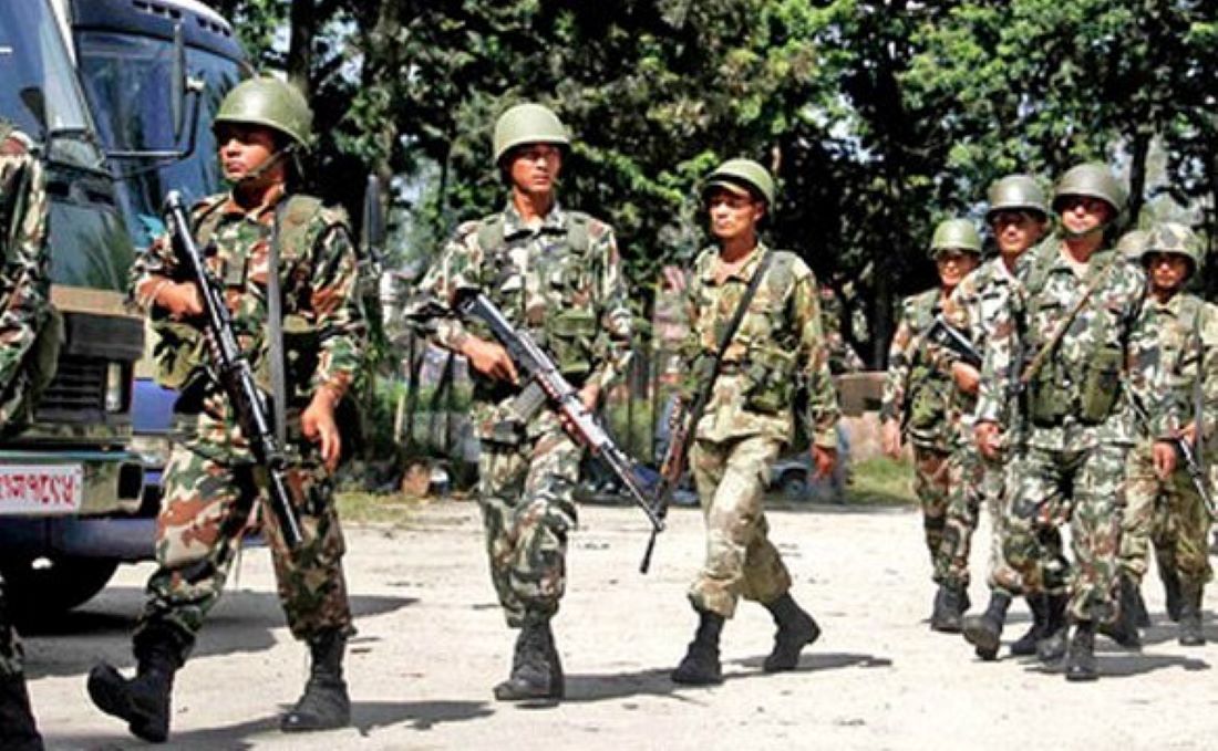 कोरोना भाइरस नियन्त्रण गर्न सेना परिचालन