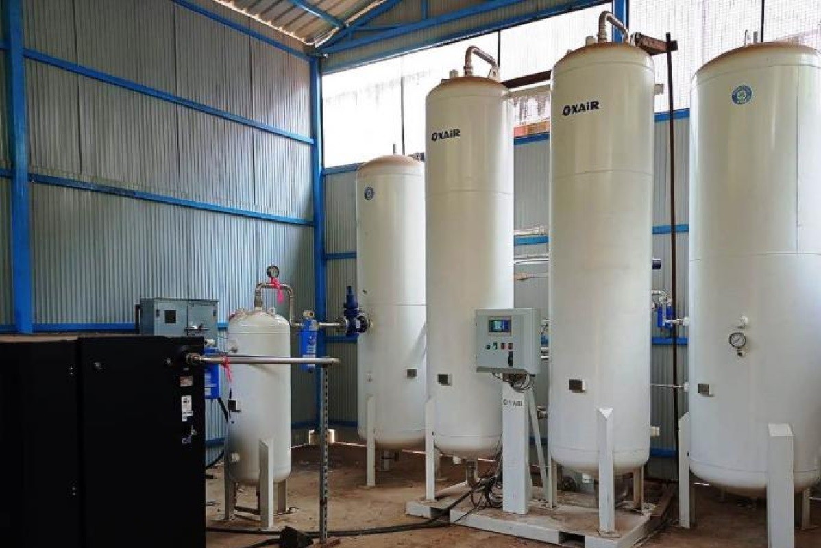 जाजरकोट जिल्ला अस्पतालमा अक्सिजन प्लान्ट