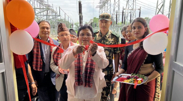 बुटवल–लुम्बिनी प्रसारण लाइन तथा सबस्टेसनको उद्घाटन 