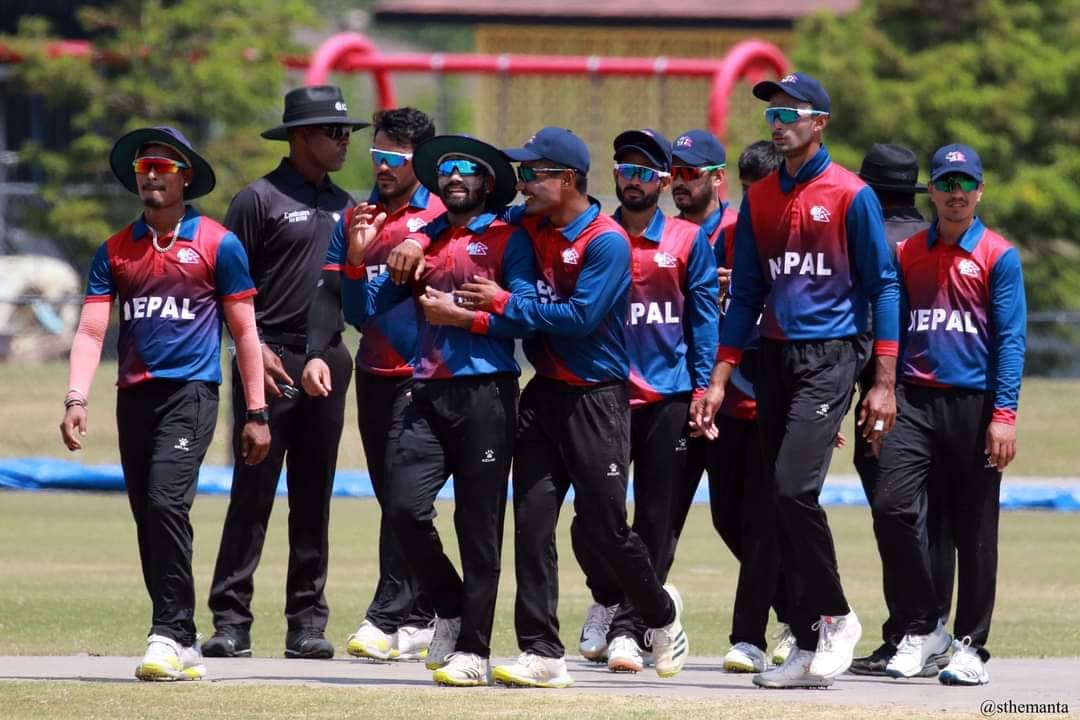 नेपाल र अमेरिकाबीचको खेल 'टाइ'
