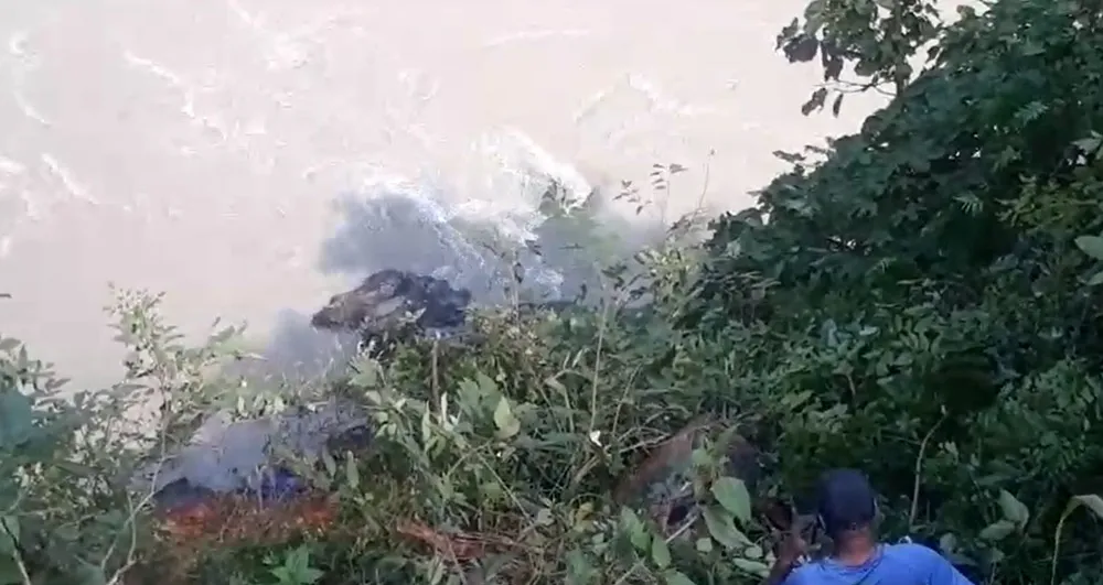 मुग्लिन नजिकै त्रिशूलीमा ट्रक खस्यो