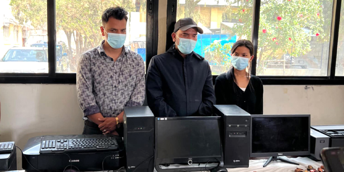 कीर्ते गरी नक्कली कागजात बनाउने तीन जना पक्राउ
