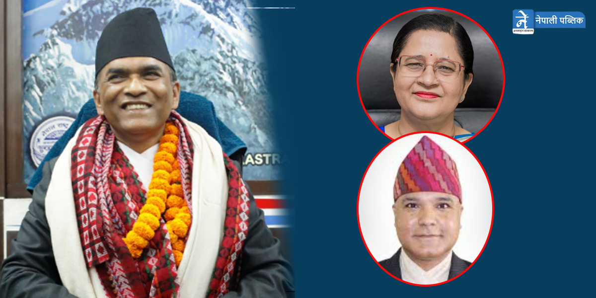 गभर्नर नियुक्त भएपछि पौडेलले तोके डेपुटी गभर्नरहरुको जिम्मेवारी