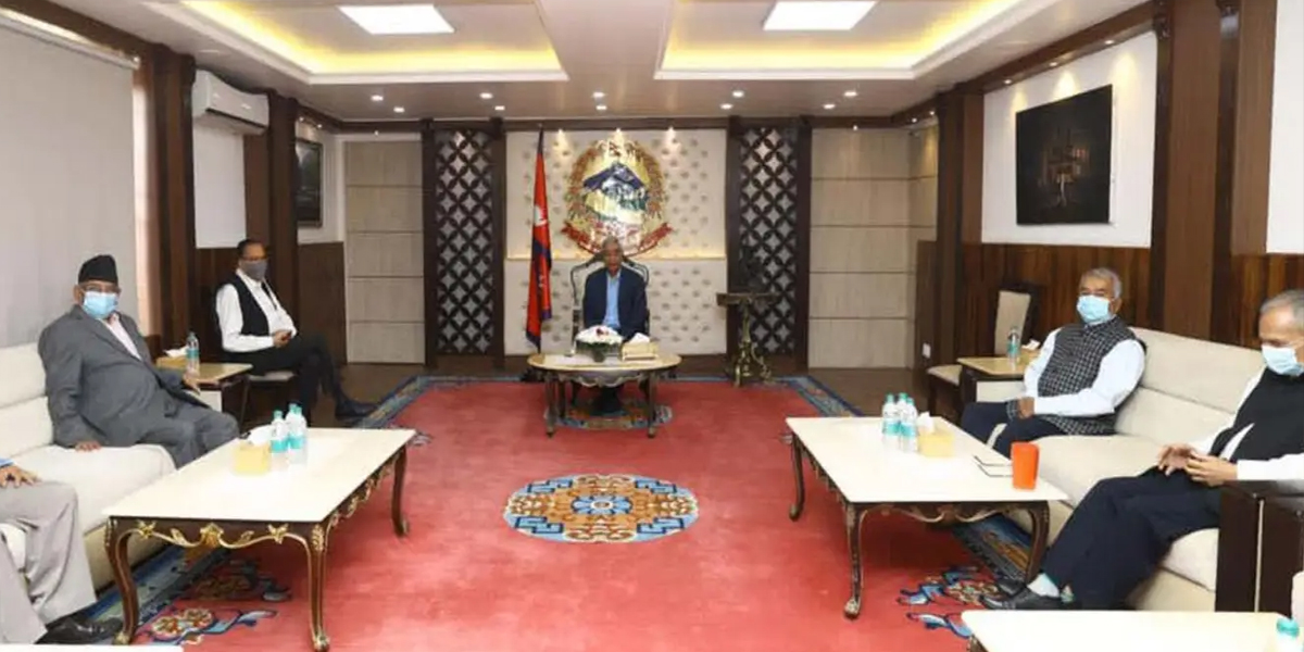 साझा धारणा तय गर्न कार्यदललाई गठबन्धनका शीर्ष नेताहरुको निर्देशन