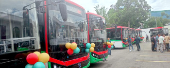 काठमाडौँमा थप १२ वटा विद्युतीय बस सेवा सुरु