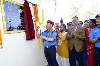 भवन नागरिक र प्रहरीबीचको विश्वासको प्रतीक हो : महानिरीक्षक कार्की