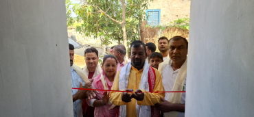 बिपन्नसंग मदन भण्डारी, चार परिवारको गृह प्रवेश, संविधान सभा सदस्य यादवले गरे उद्घाटन