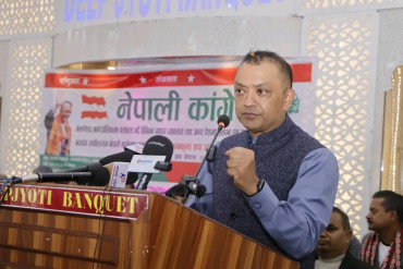 निर्वाचनपछि देशमा अशान्ति र हिंसात्मक गतिविधि दोहोरिनु हुँदैन : गगन थापा