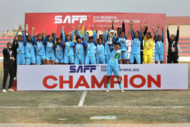 साफ यू-१९ महिला च्याम्पियनसिपको उपाधि भारतलाई 