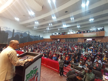 निर्वाचनमा हामीले घोषणा र बाचा गर्दैनौ : सभापति थापा