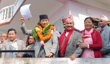 इलाम–२ बाट एमालेका सुहाङ नेम्बाङ निर्वाचित