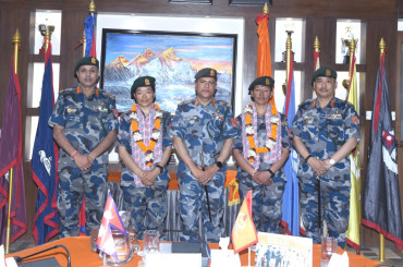 हिमाल आरोही सशस्त्र प्रहरीका दुई महिला कर्मचारीलाई एक तह बढुवा