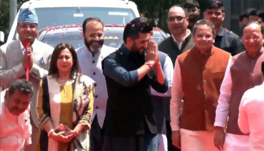 भाजपा कार्यालयमा रवि लामिछानेलाई भव्य स्वागत (फोटो फिचर )