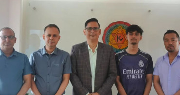 जेनजी आन्दोलनमा घाइते आयुषलाई काठमाडौं विश्वविद्यालयको पूर्ण छात्रवृत्ति