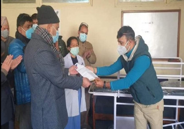 पोदरेज स्टिलद्वारा त्रिवि शिक्षण अस्पताललाई ‘वेड’ सहयोग 