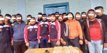 बौद्ध क्षेत्रमा लुटपाट गर्ने १८ जना युवा पक्राउ