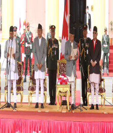 नवनिर्वाचित उपराष्ट्रपति यादवले लिए पद तथा गोपनीयताको शपथ