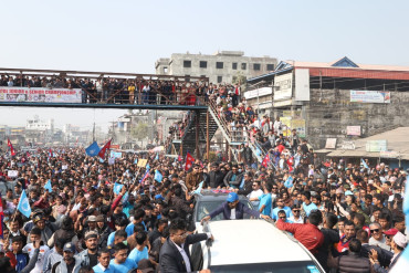 झापामा ओली र बालेनका कार्यकर्ताविच झडप, यस्तो छ ताजा अवस्था