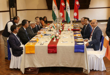 नेपाल–भारत विदेश सचिवस्तरीय बैठक सुरु