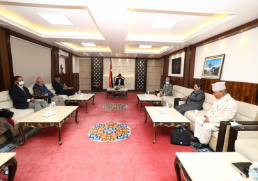 गठबन्धनका शीर्ष नेताको बैठक बस्दै