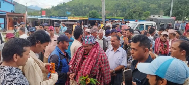 मन्त्री बनेपछि पहिलो पटक कुँवर पुगे गृह जिल्ला