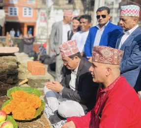 भूकम्प गएको साढे ७ वर्षपछि पुनः निर्माण सुरु