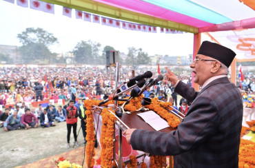 सुदूरपश्चिम जाँदै एमाले अध्यक्ष ओली