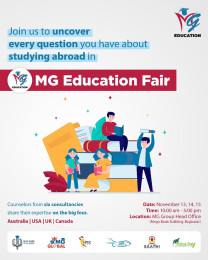 अष्ट्रेलिया, युके, क्यानडा र अमेरिका जाने प्रक्रियाबारे जानकारी दिन ‘एम जी एजुकेसन फेयर’ हुँदै