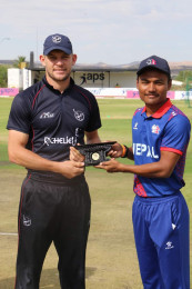 विश्वकप लिग–२ः नामिबियाविरुद्ध नेपालले टस जित्यो, फिल्डिङ गर्दै 